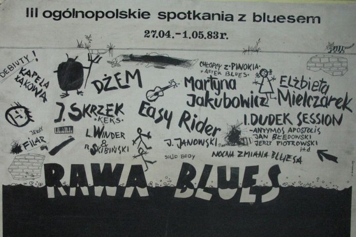 Rawa Blues 1983 - plakat photo DanielRyc wikimedia.org