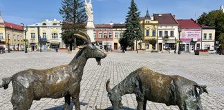 100 celów🎯| #Cel 33 Brzesko - miejsce które warto zwiedzić | Market Square in Brzesko, Poland 2023 autor Kgbo, źródło commons.wikimedia.org
