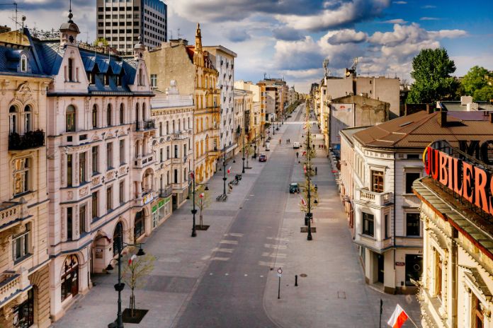 Łódź Ulica Piotrowska
