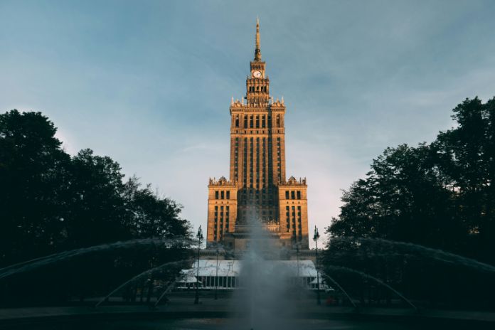 Warszawa Pałac Kultury i Nauki