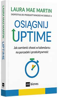 Osiągnij UPTIME EBOOK Jak zamienić chaos w kalendarzu na porządek i produktywność Autor: Laura Mae Martin